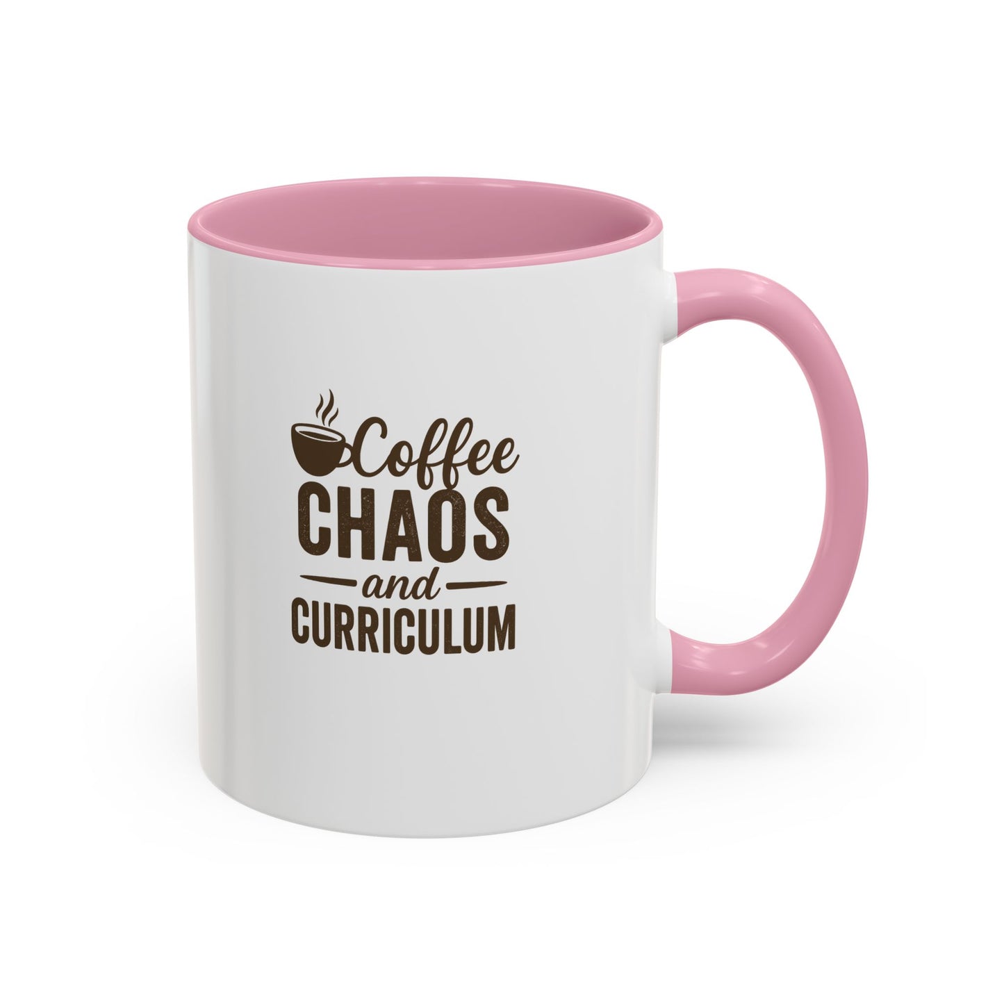colorful coffee mug - perfect for teachers | teachers with attitude | coffee chaos and curriculum