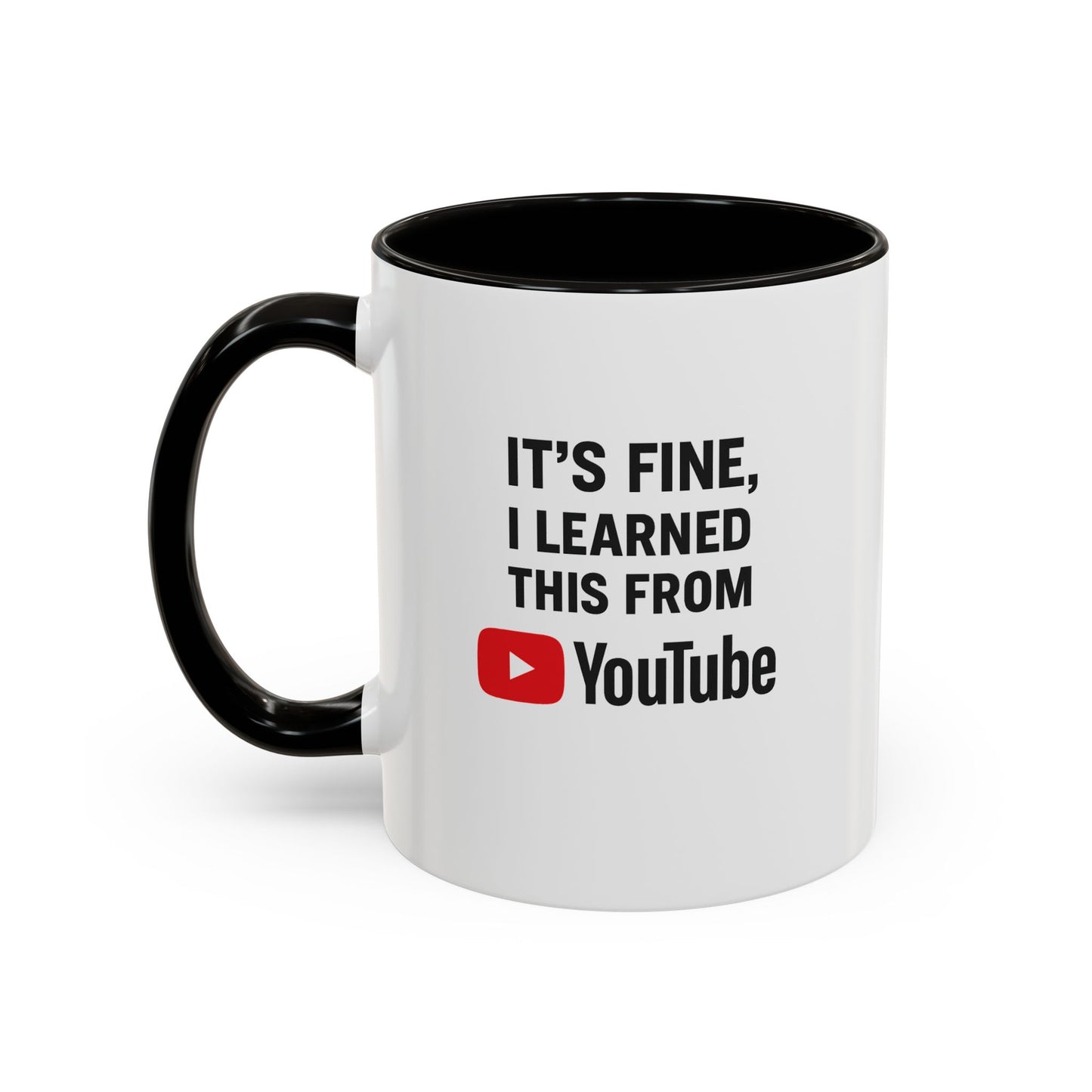 unique colorful mug - perfect for youtube lovers