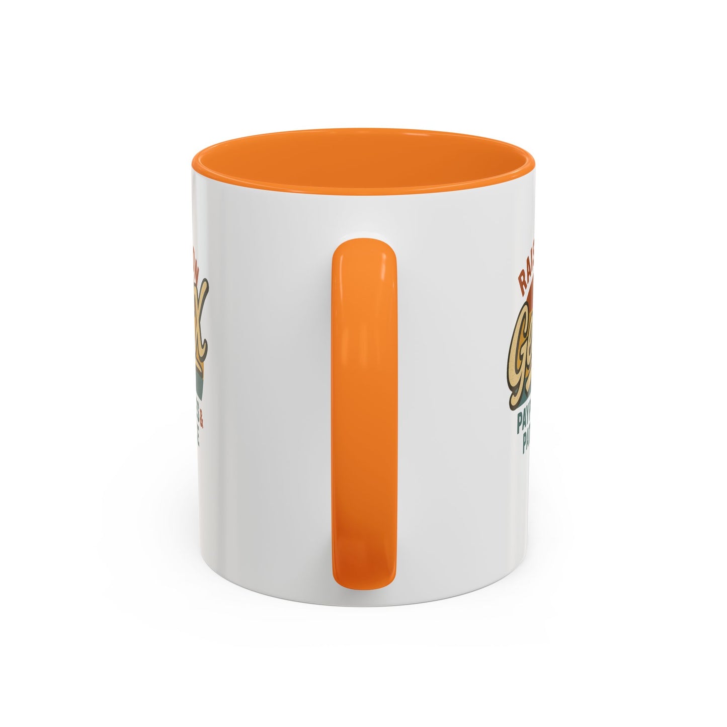 colorful 'raised on gen x' mug - perfect gift for nostalgic coffee lovers