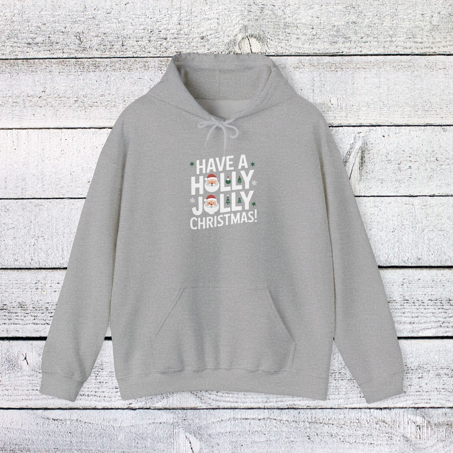 men's and women's christmas sweatshirt. holly jolly christmas. unisex christmas sweatshirt.