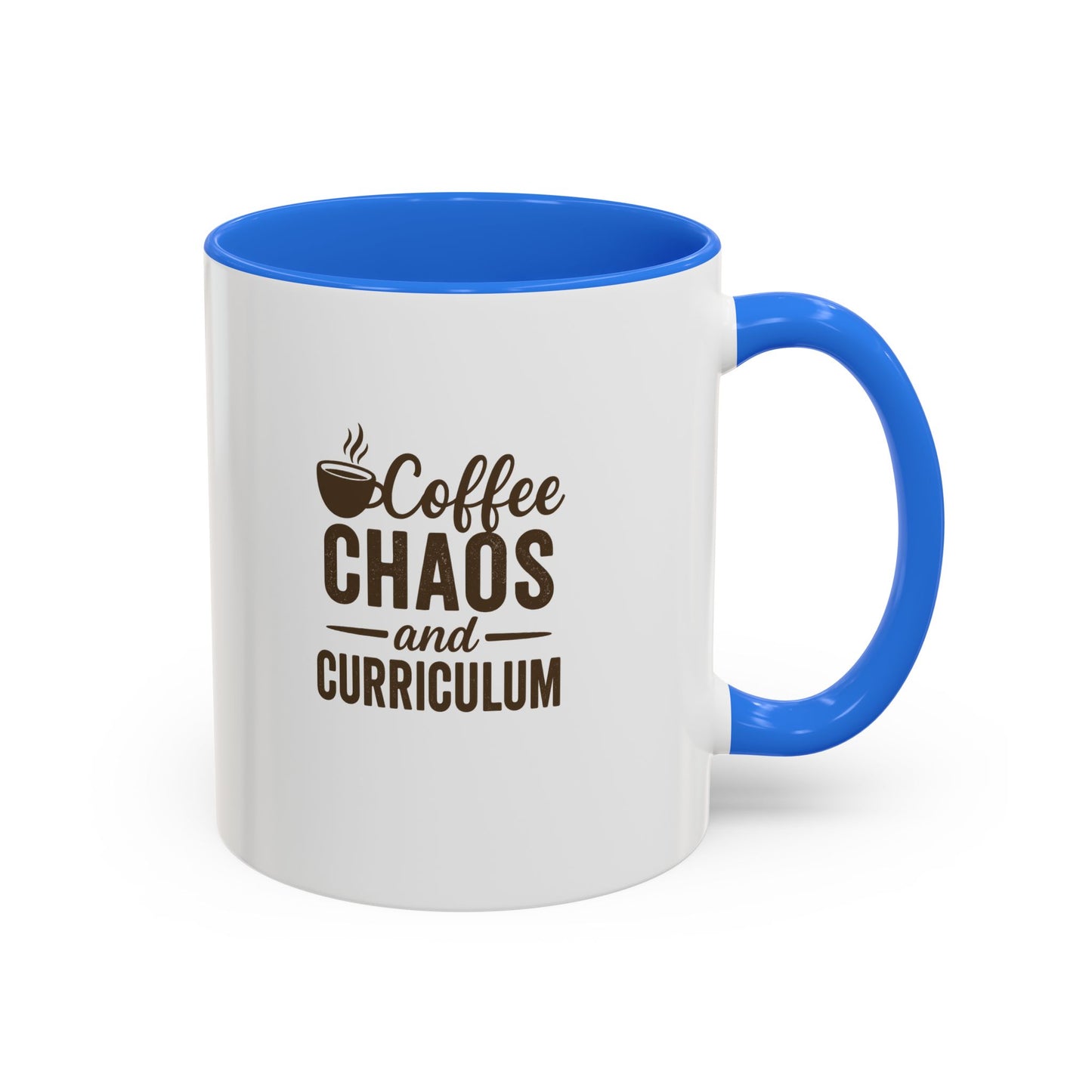 colorful coffee mug - perfect for teachers | teachers with attitude | coffee chaos and curriculum
