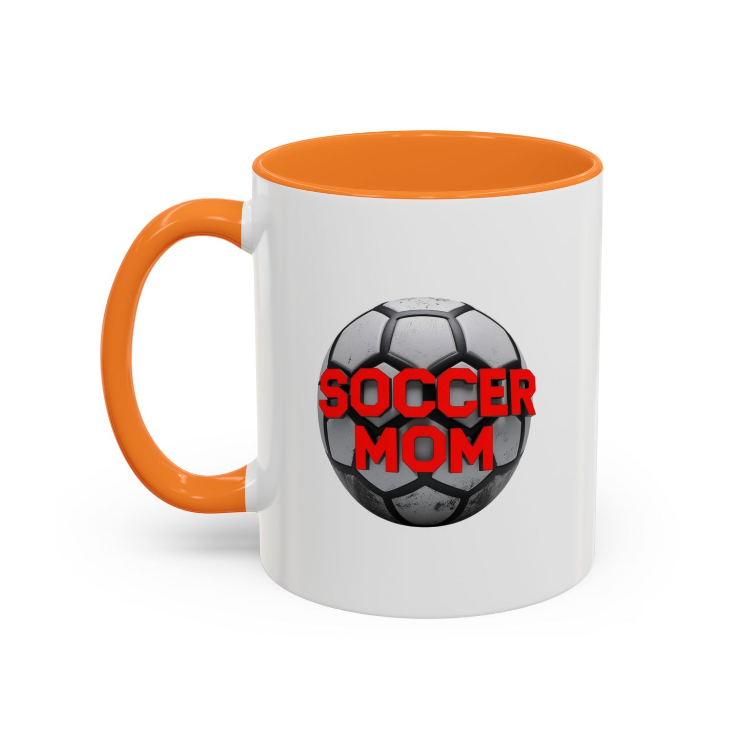 colorful soccer mom mug - perfect gift for sports enthusiasts