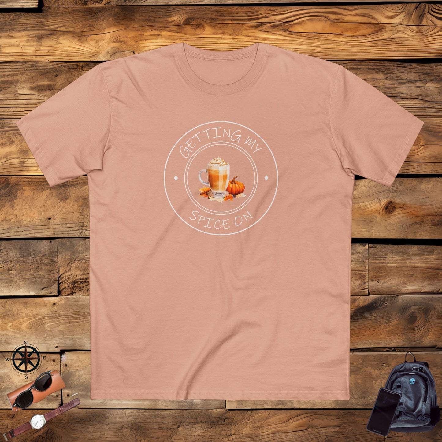 men's t-shirt - getting my spice on