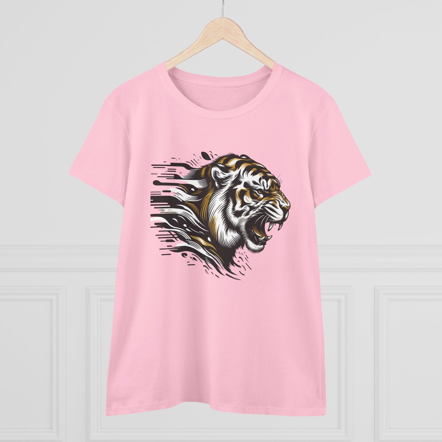 fierce tiger graphic cotton tee