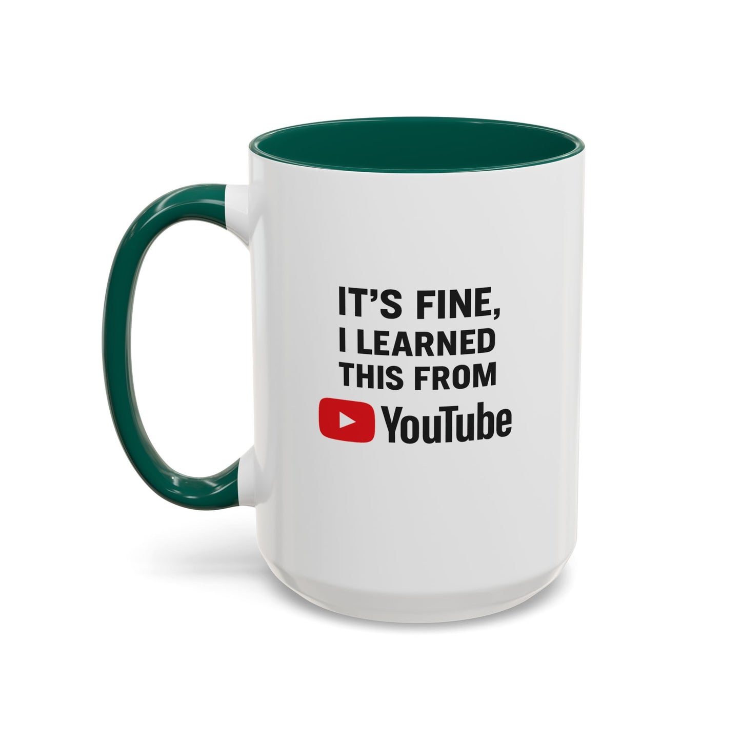 unique colorful mug - perfect for youtube lovers