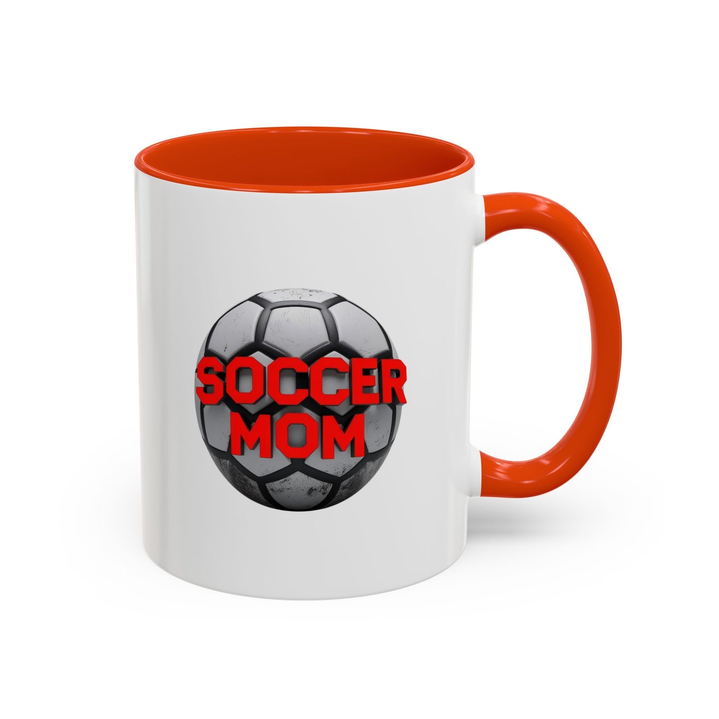 colorful soccer mom mug - perfect gift for sports enthusiasts