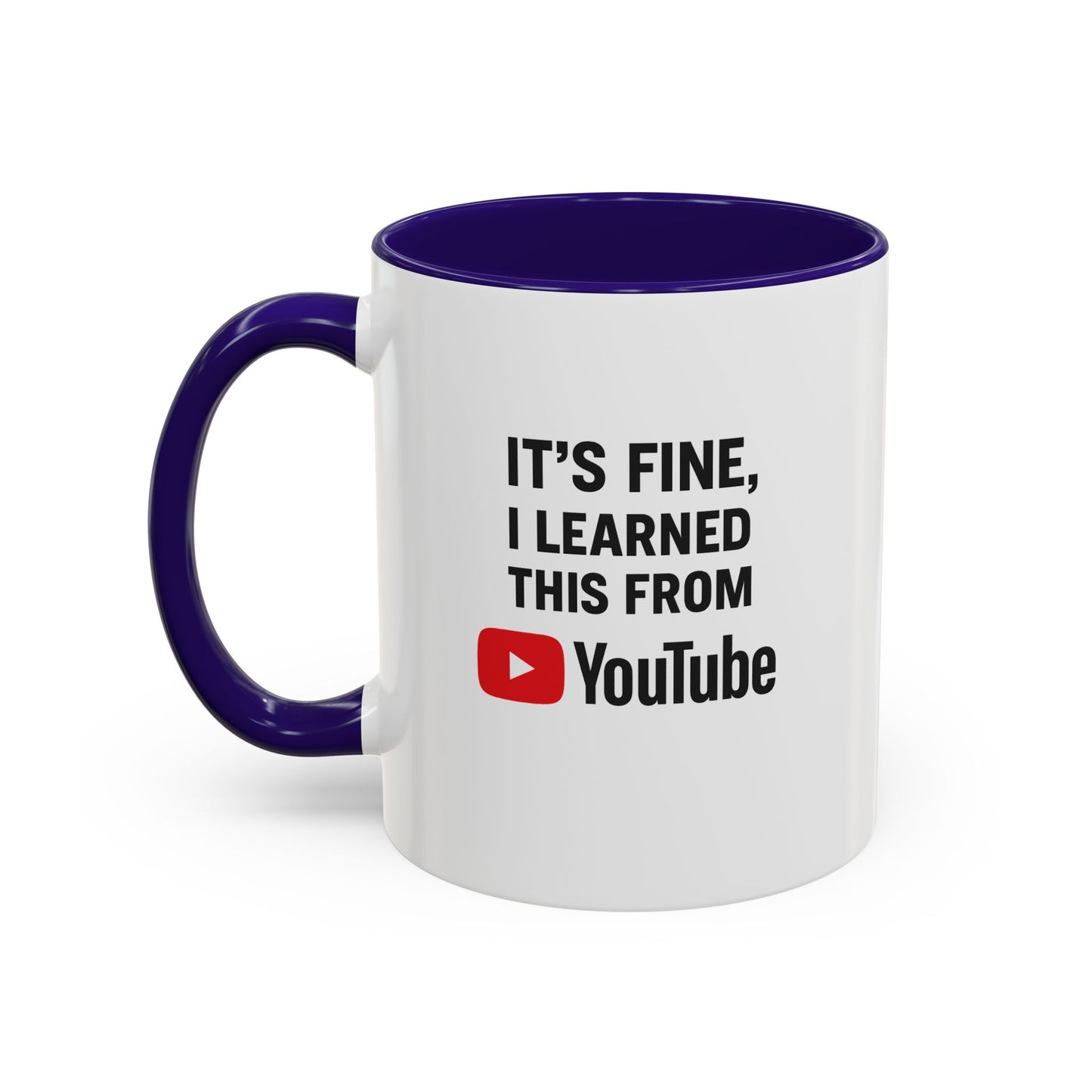 unique colorful mug - perfect for youtube lovers