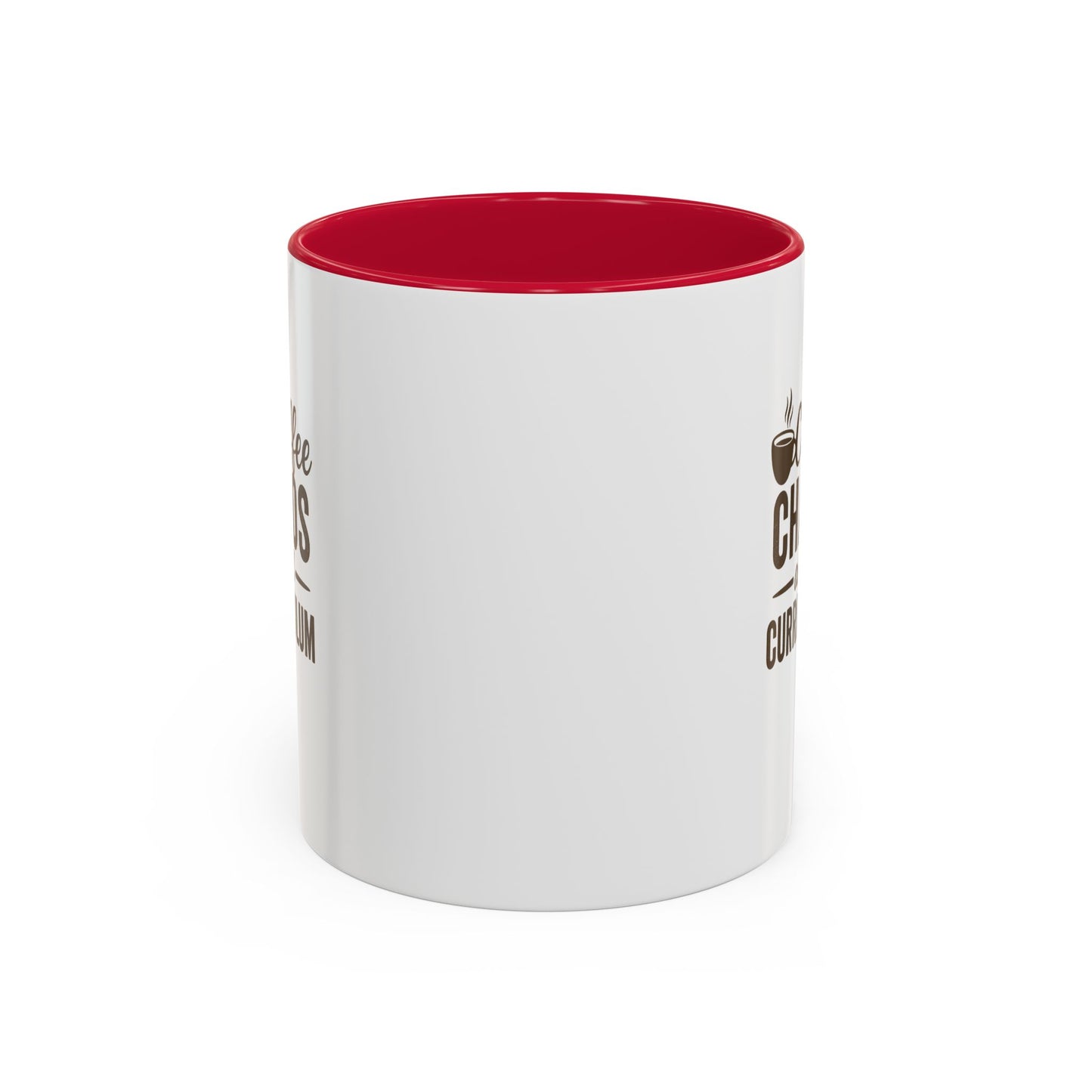 colorful coffee mug - perfect for teachers | teachers with attitude | coffee chaos and curriculum