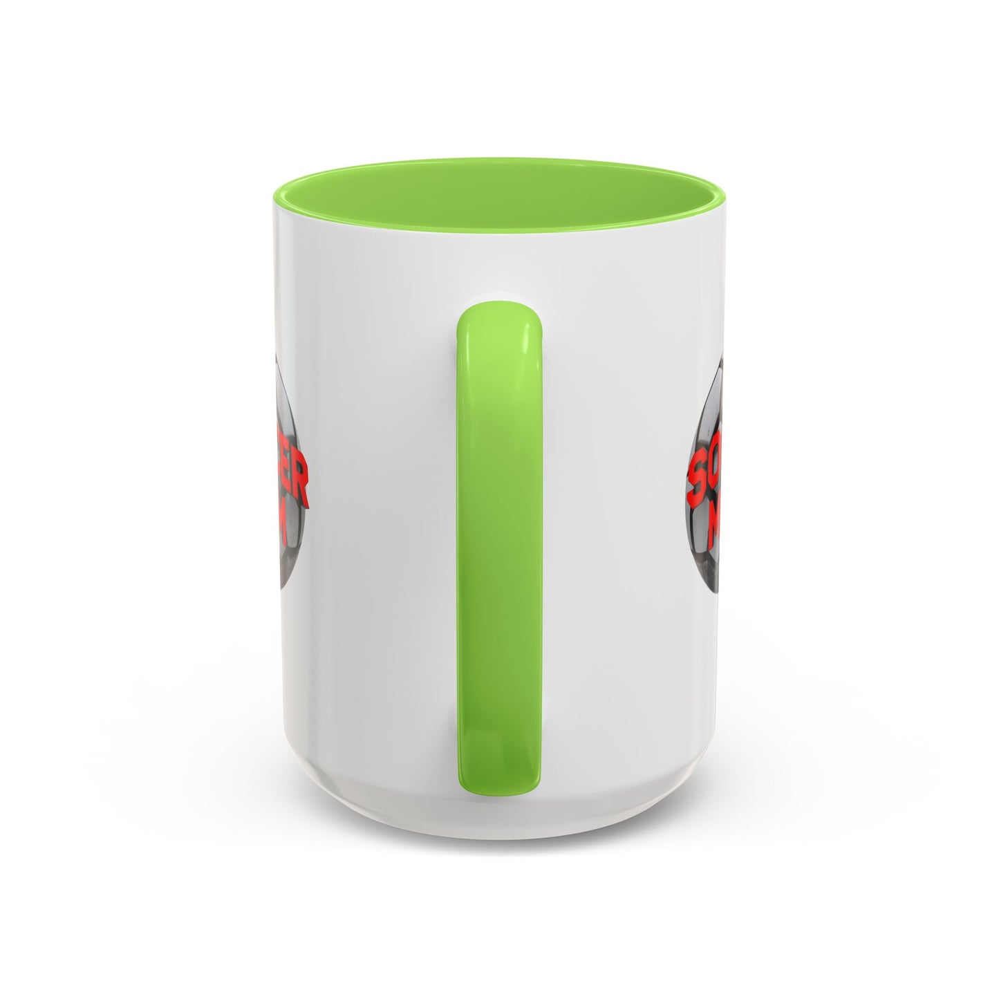 colorful soccer mom mug - perfect gift for sports enthusiasts