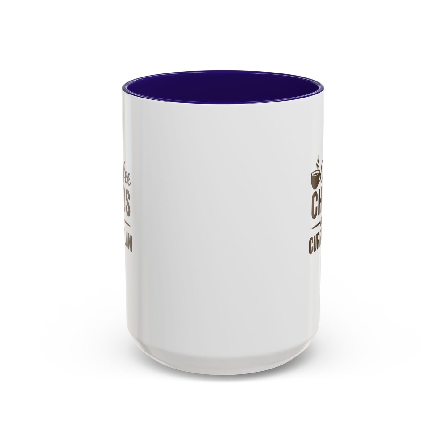 colorful coffee mug - perfect for teachers | teachers with attitude | coffee chaos and curriculum