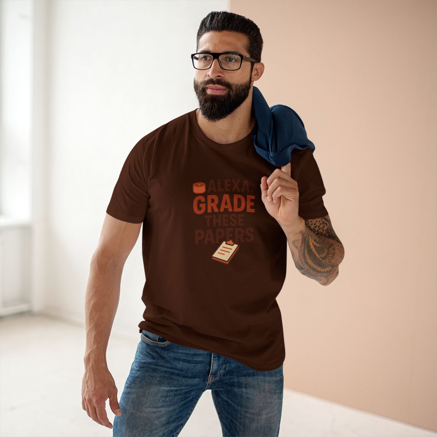 men's stable tee - trendy and comfortable style for every occasion. teachers with attitude.