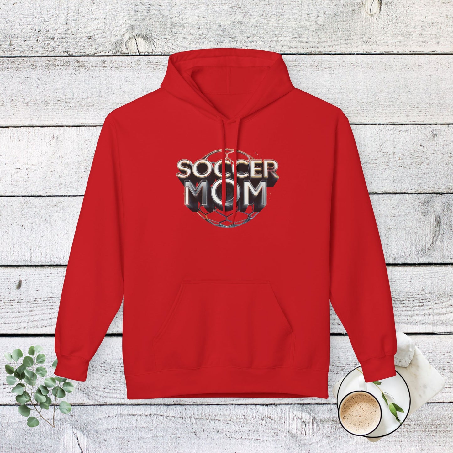 trendy unisex softstyle hoodie - perfect for soccer moms