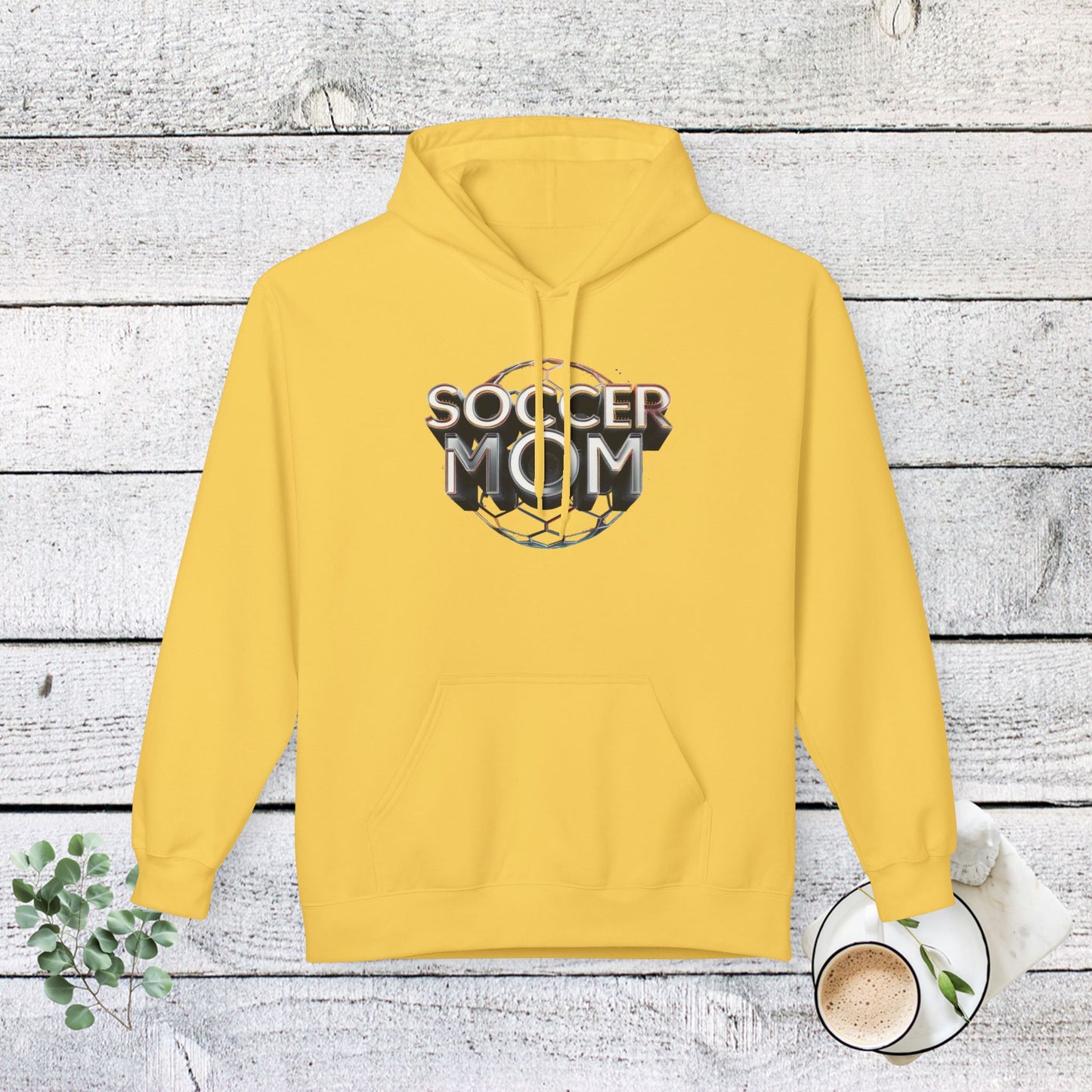 trendy unisex softstyle hoodie - perfect for soccer moms