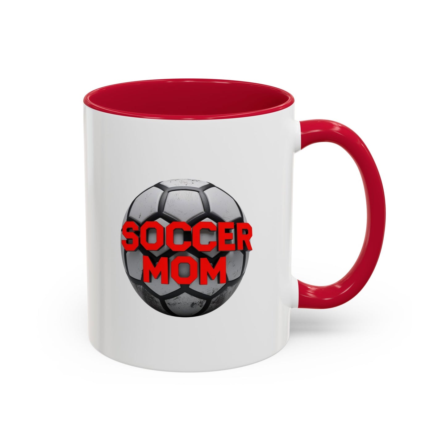colorful soccer mom mug - perfect gift for sports enthusiasts