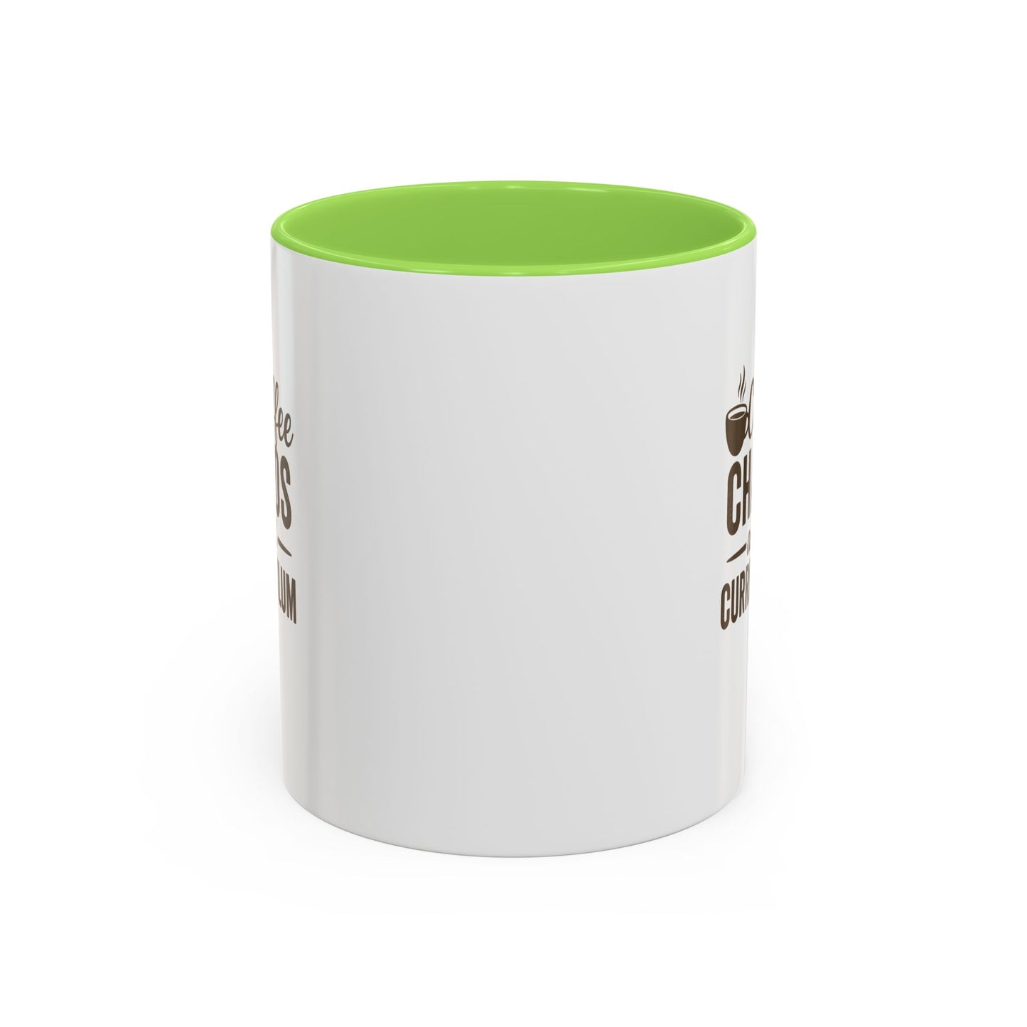 colorful coffee mug - perfect for teachers | teachers with attitude | coffee chaos and curriculum