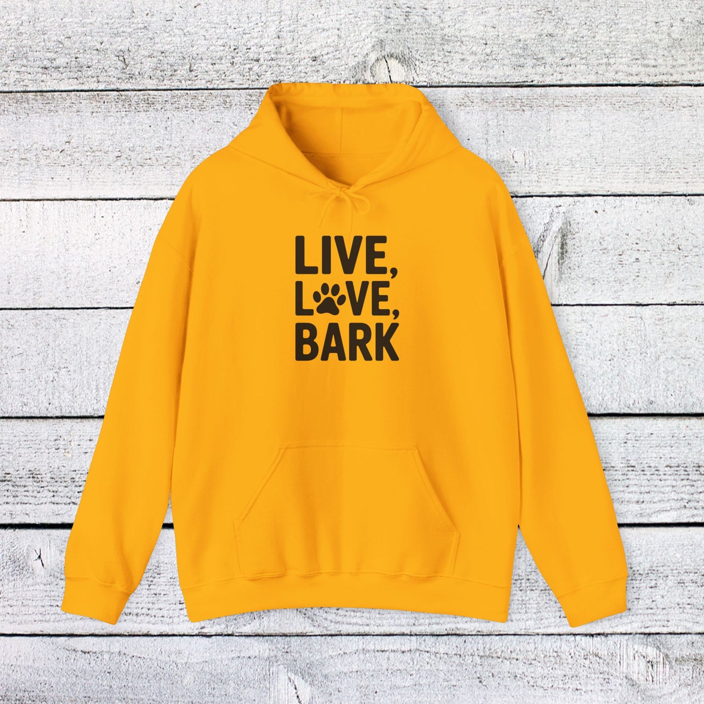 copy of unisex heavy blend™ hooded sweatshirt - live love bark | funny dog lover gift | cute pet quote design