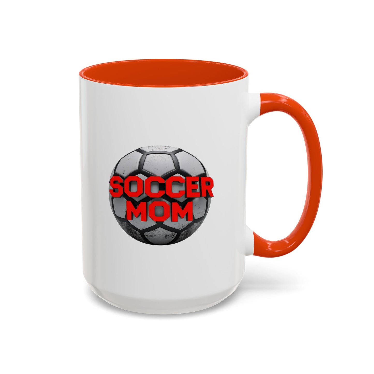 colorful soccer mom mug - perfect gift for sports enthusiasts