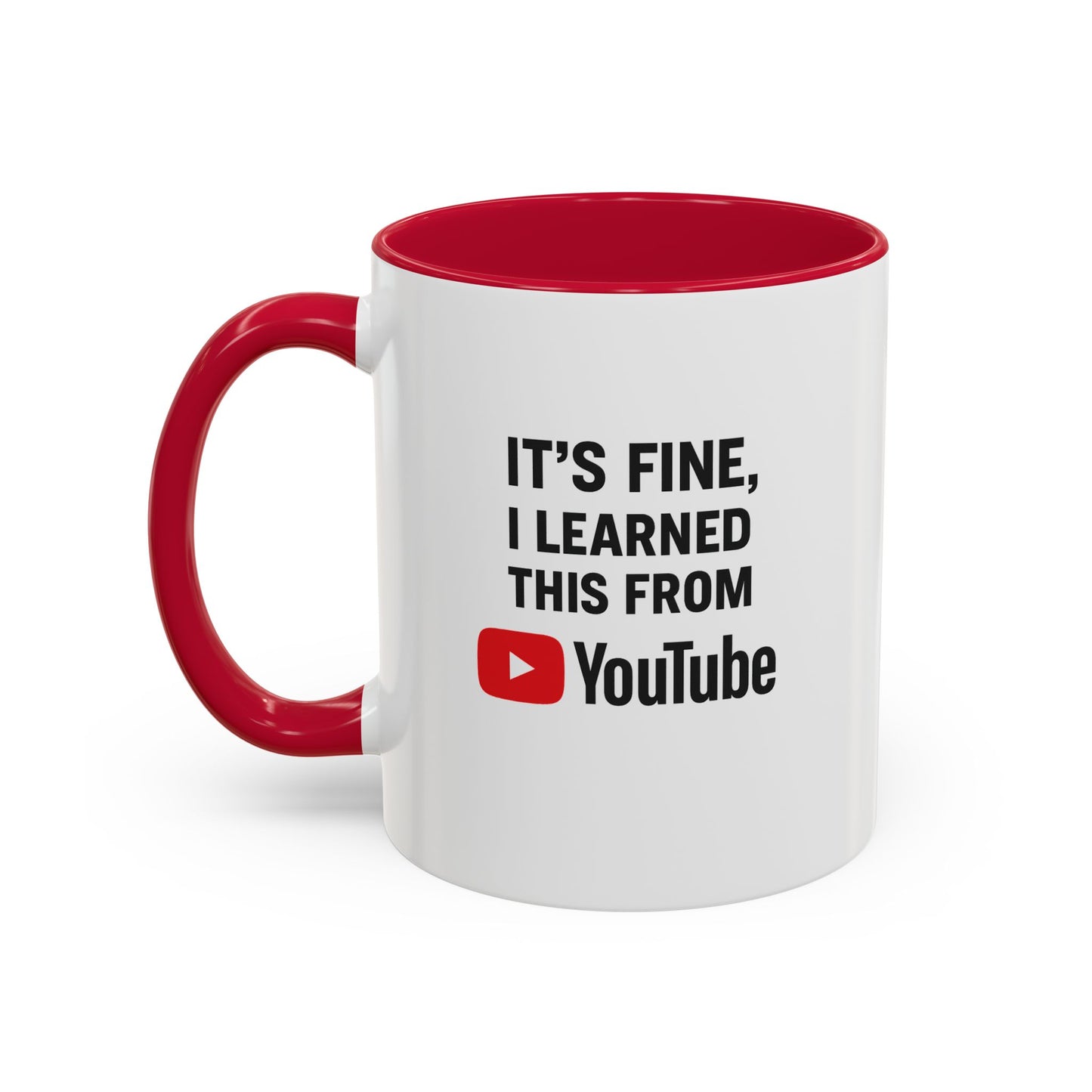 unique colorful mug - perfect for youtube lovers
