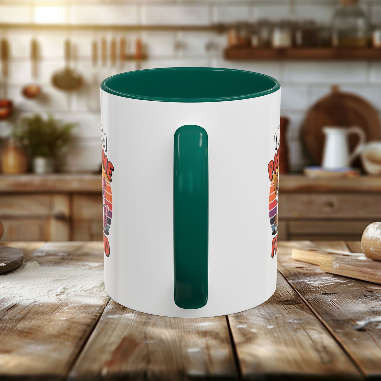 colorful mugs (11oz, 15oz) - i have a pawesome friend | funny dog lover gift | cute pet quote design