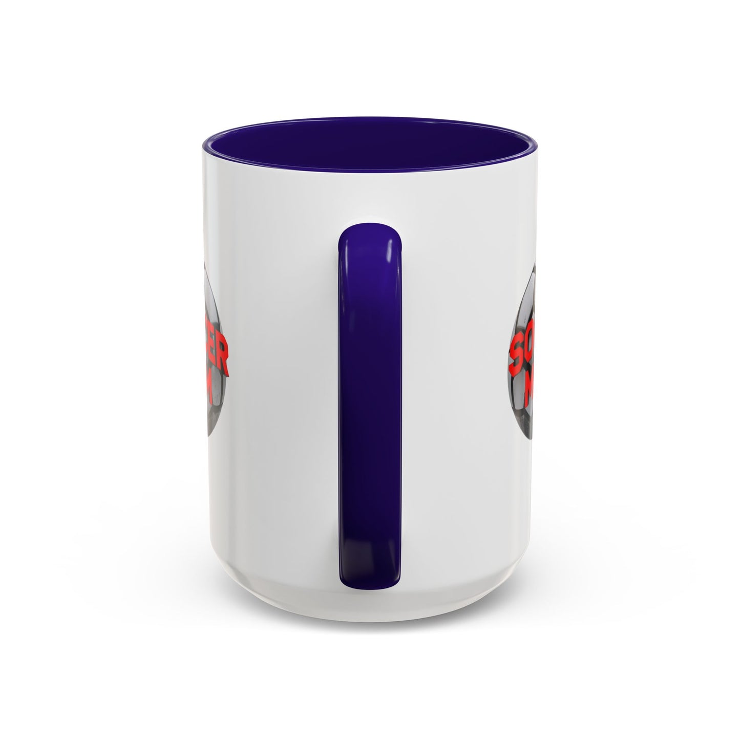 colorful soccer mom mug - perfect gift for sports enthusiasts