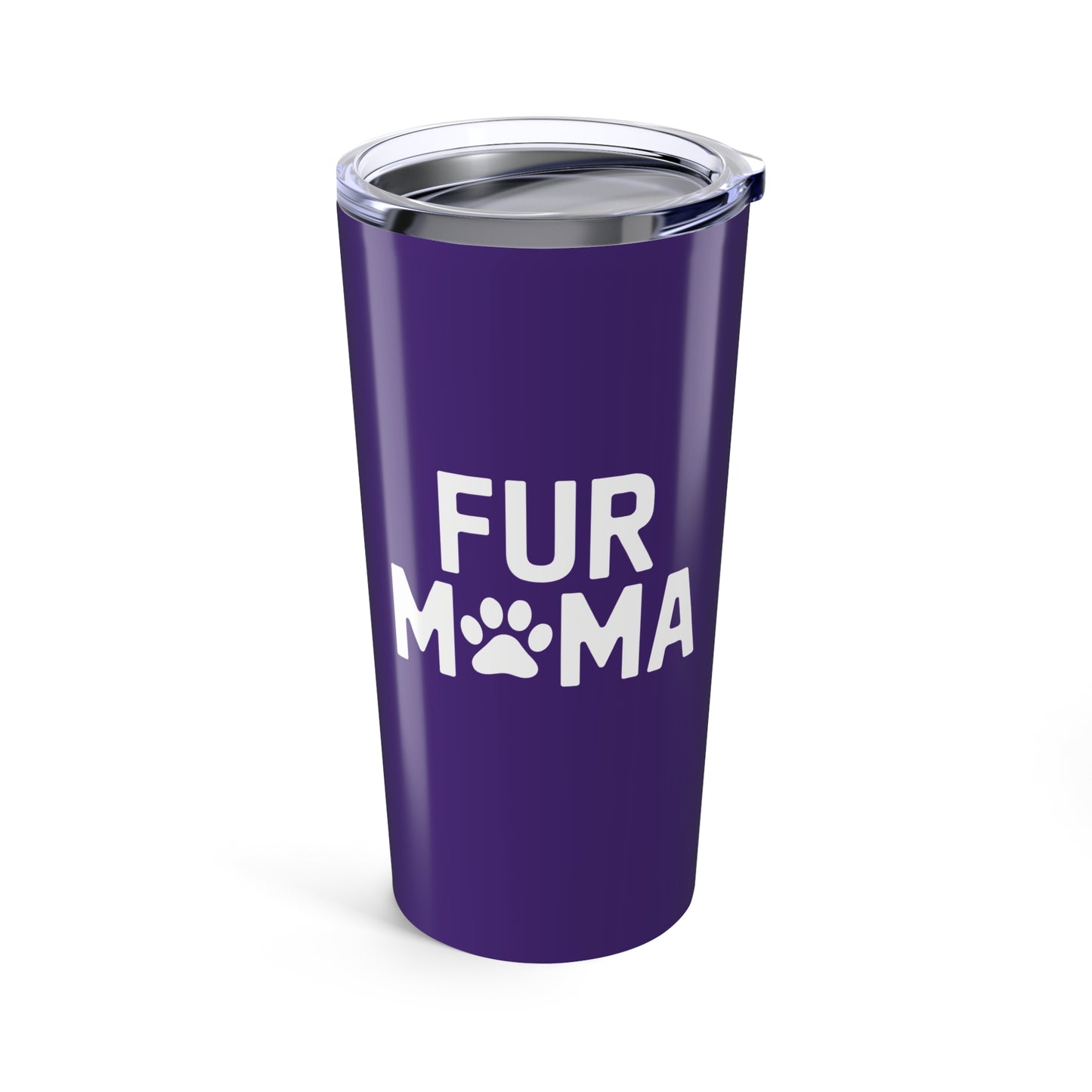 tumbler 20oz - fur muma | funny dog lover gift | cute pet quote design