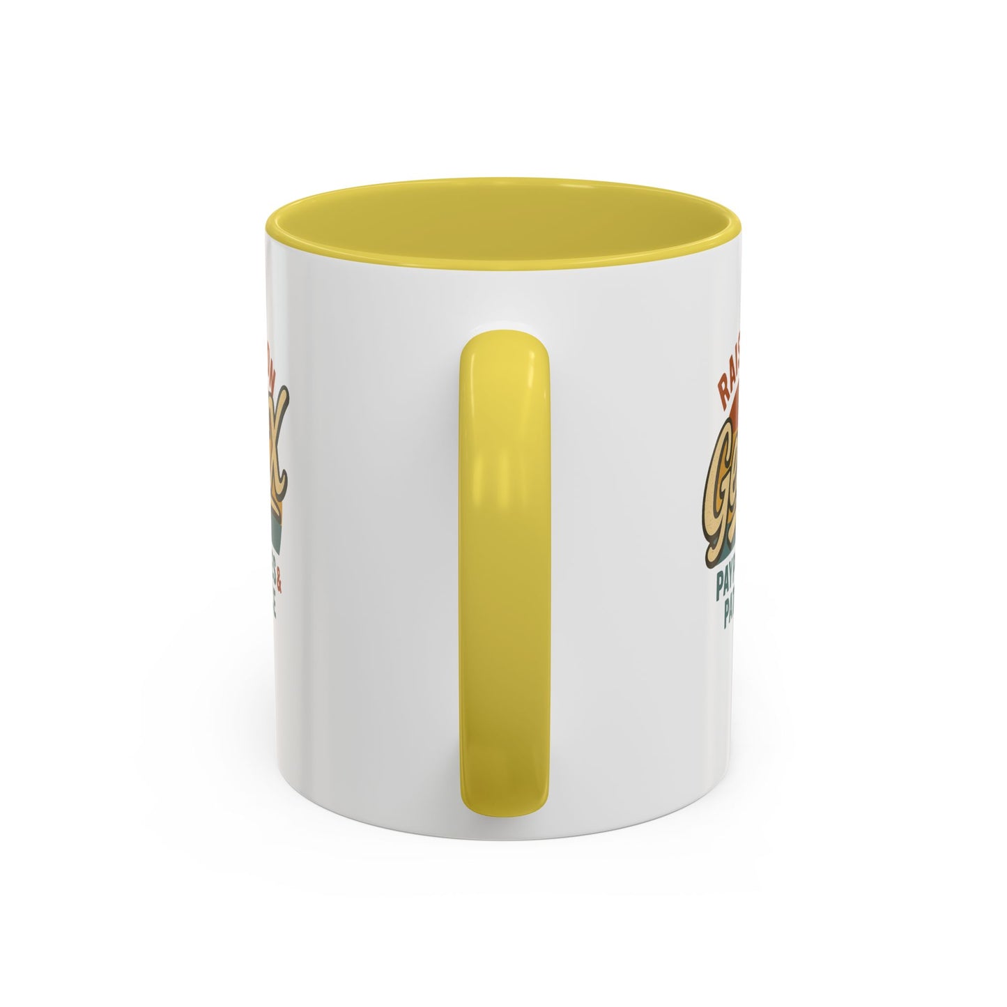 colorful 'raised on gen x' mug - perfect gift for nostalgic coffee lovers