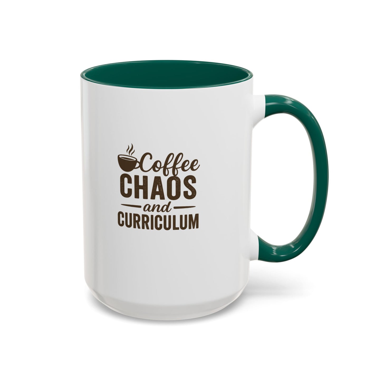 colorful coffee mug - perfect for teachers | teachers with attitude | coffee chaos and curriculum