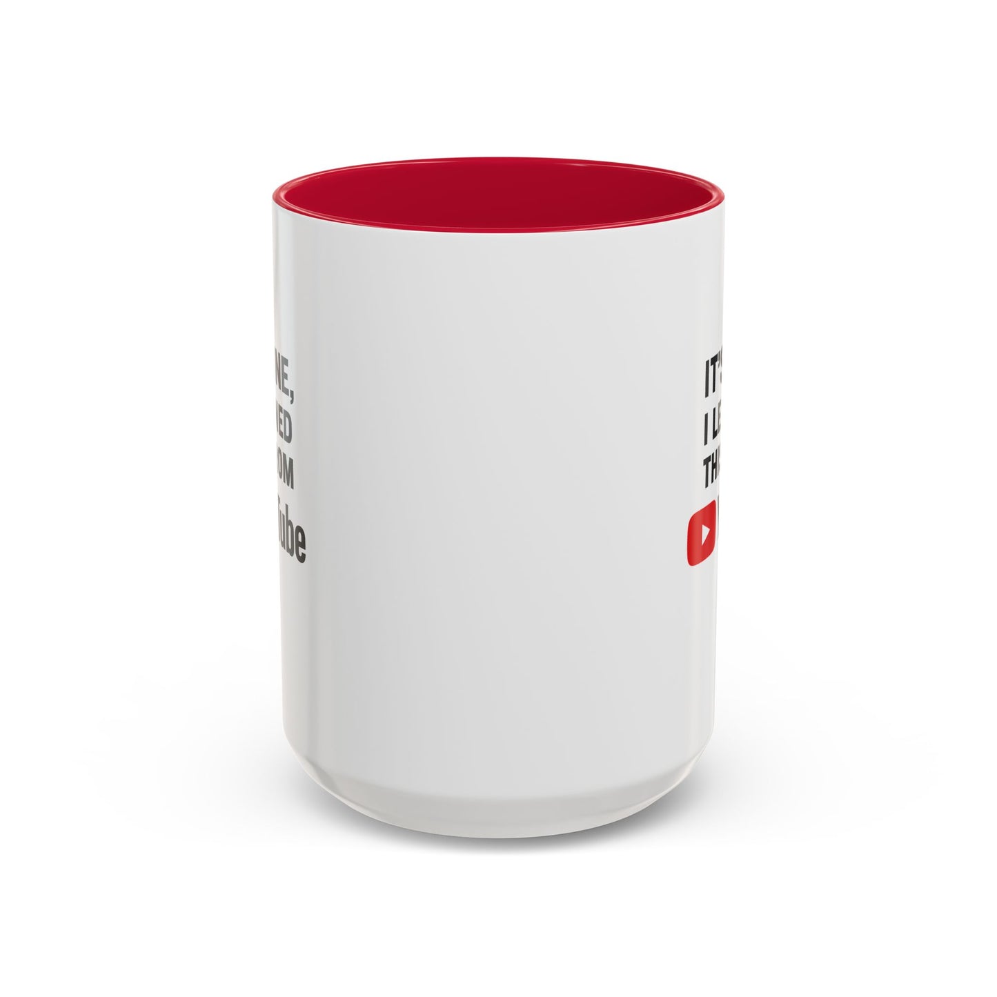 unique colorful mug - perfect for youtube lovers