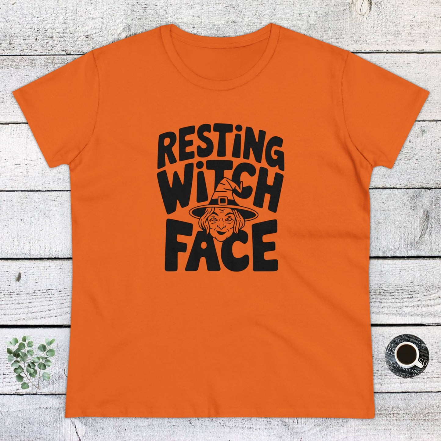 women's t-shirt, women's tee, women's halloween, witch!