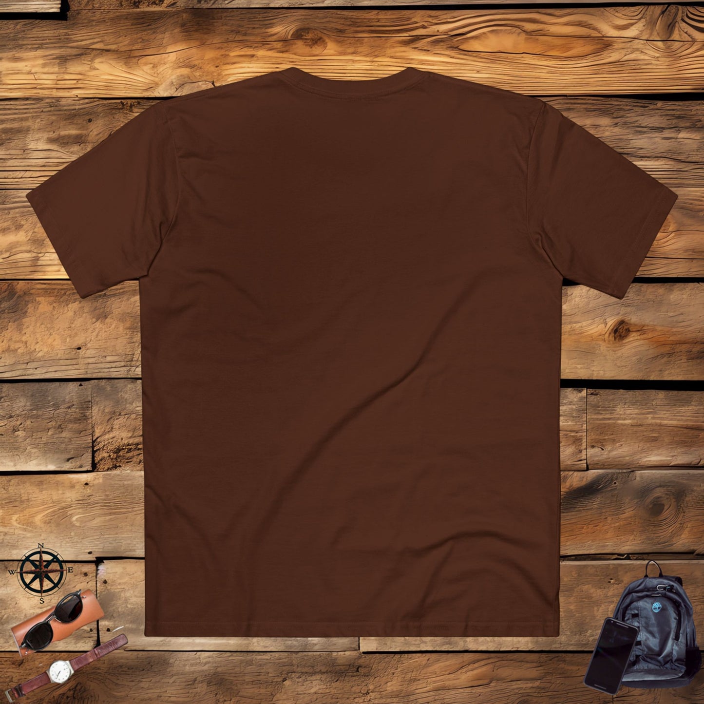 adult staple tee - stay strong - simple motivation design