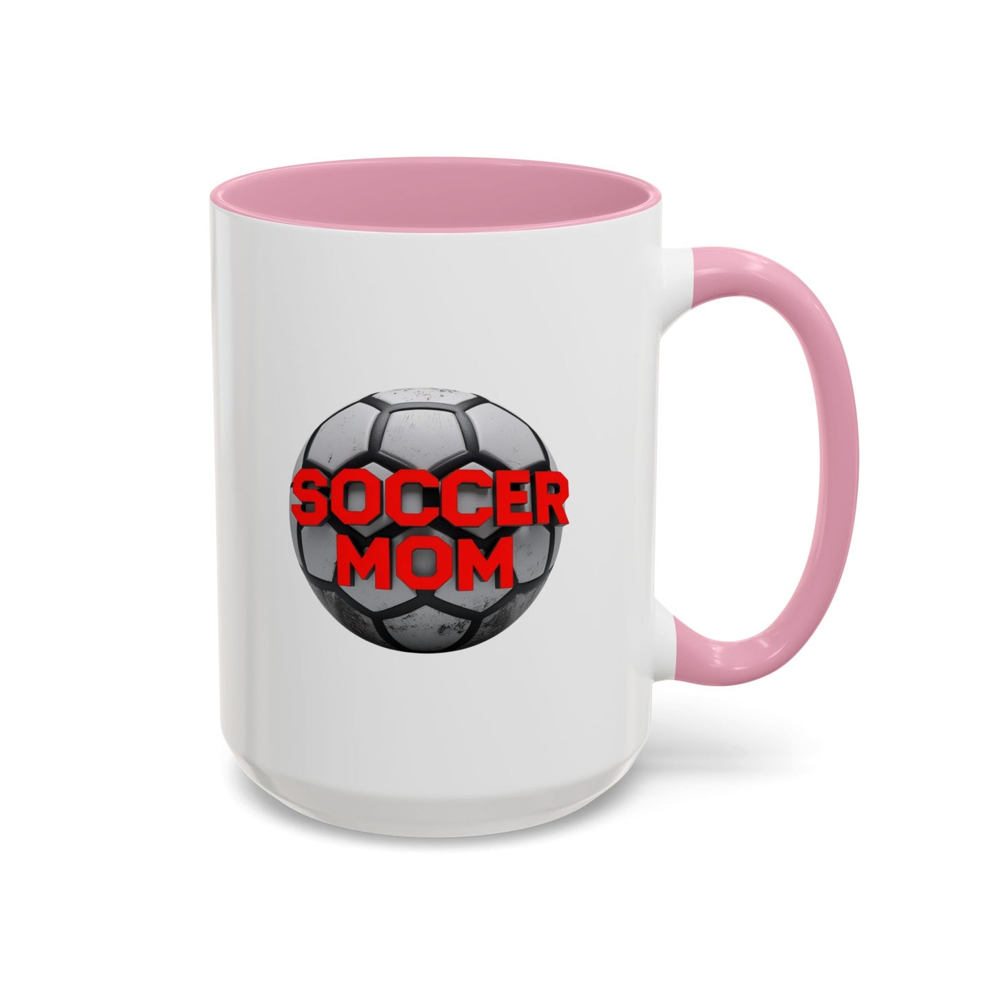 colorful soccer mom mug - perfect gift for sports enthusiasts