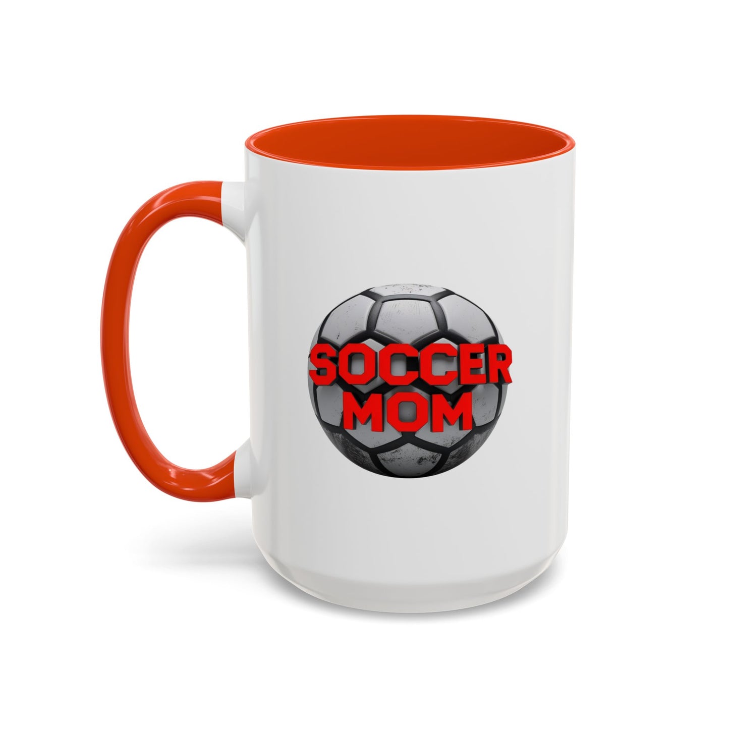 colorful soccer mom mug - perfect gift for sports enthusiasts