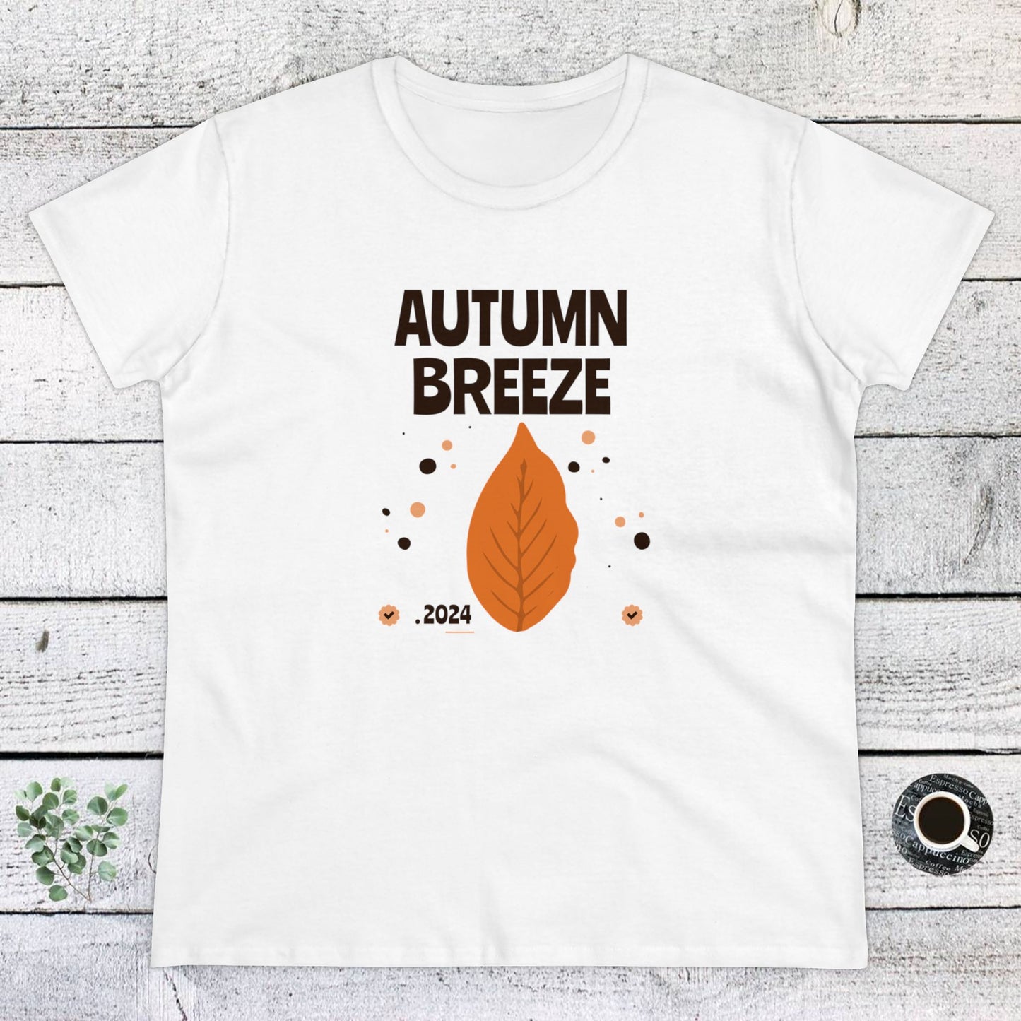 women t-shirts, women's tee, fall, autumn breeze, gift
