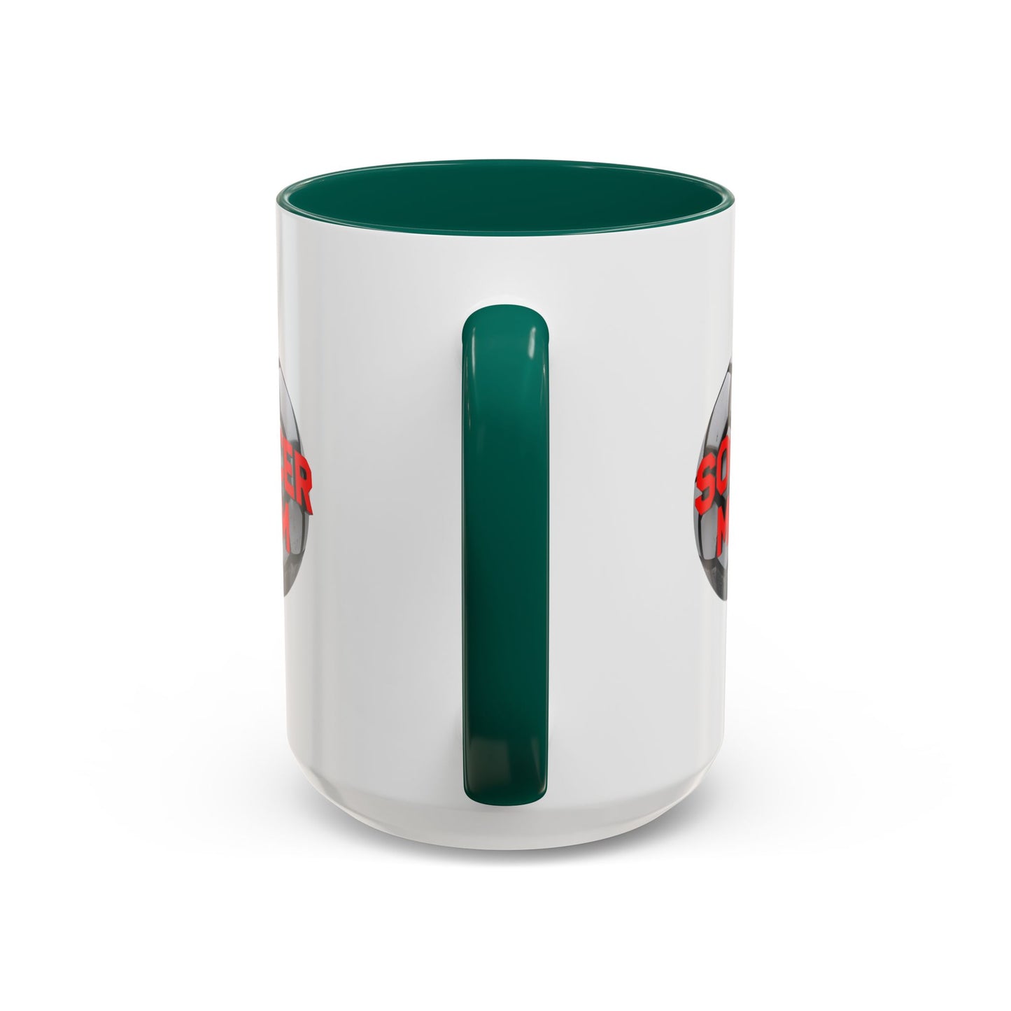colorful soccer mom mug - perfect gift for sports enthusiasts