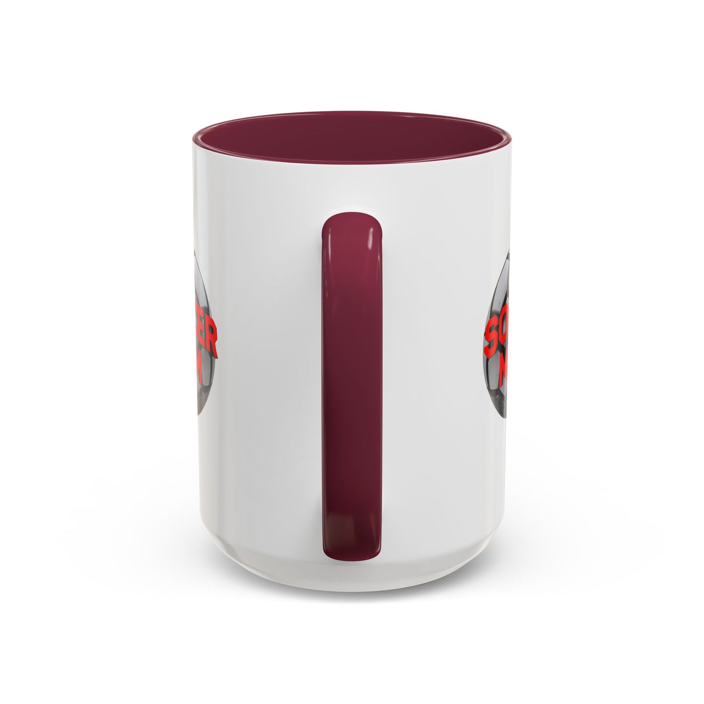 colorful soccer mom mug - perfect gift for sports enthusiasts