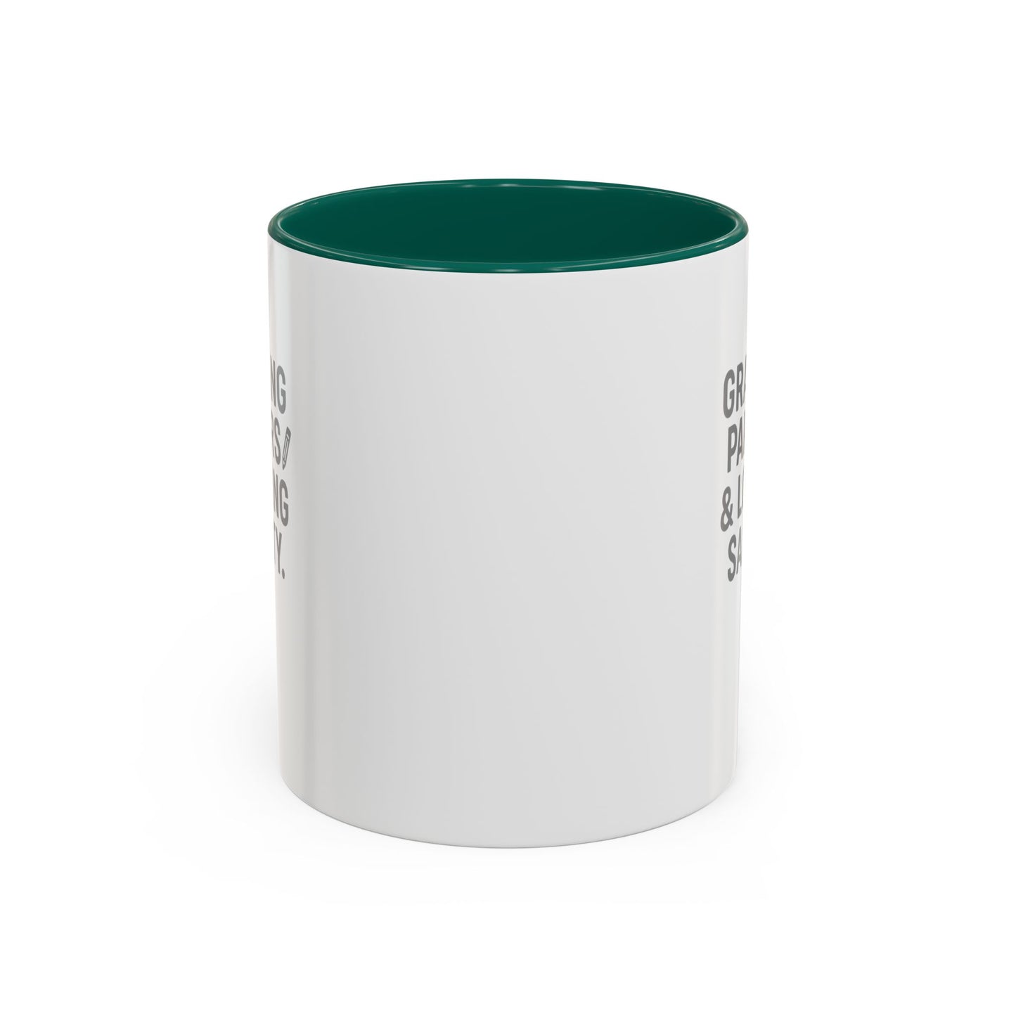 colorful grading papers & losing sanity mug – perfect gift for teachers. teachers with attitude.