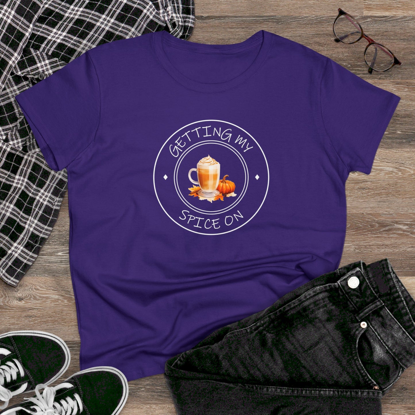 women's t-shirt - getting my spice on