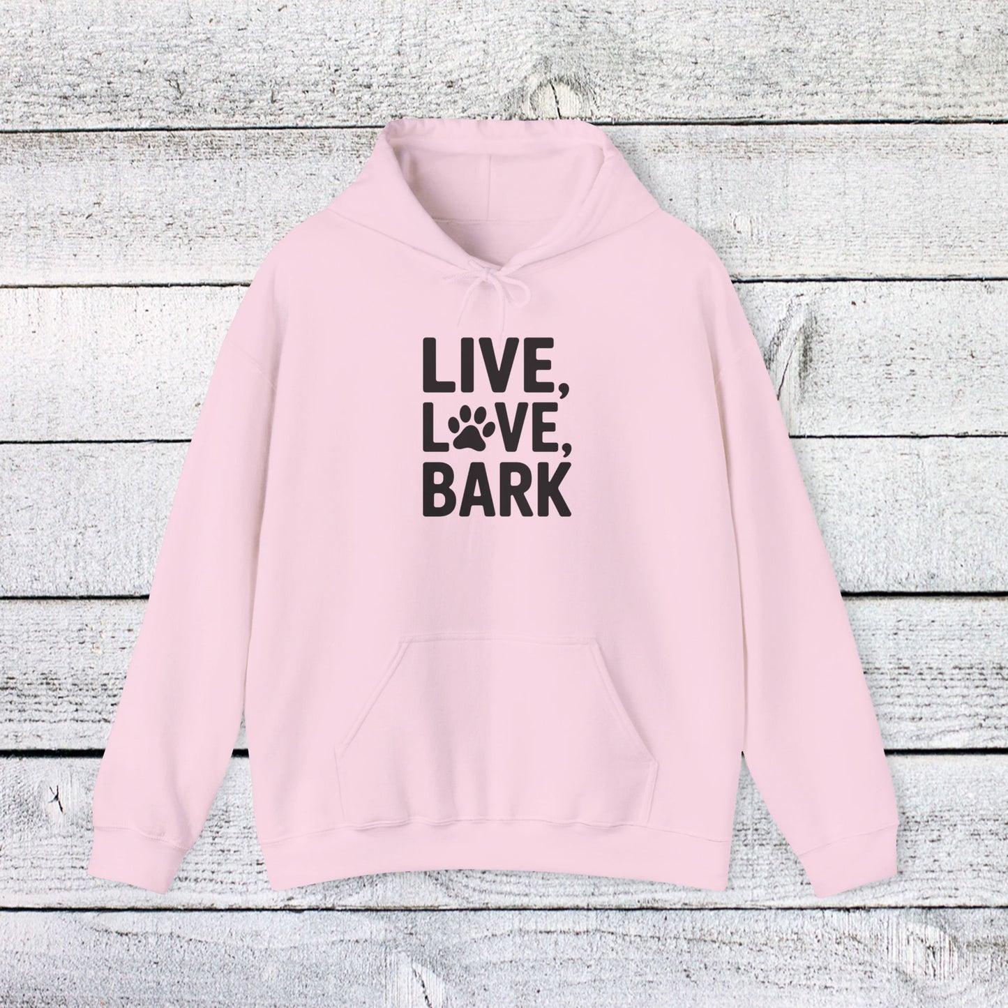 copy of unisex heavy blend™ hooded sweatshirt - live love bark | funny dog lover gift | cute pet quote design