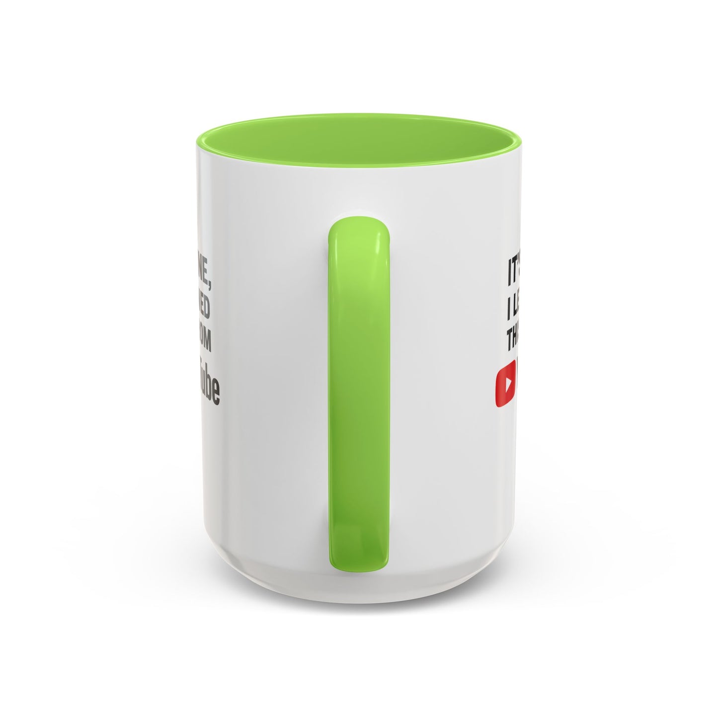 unique colorful mug - perfect for youtube lovers