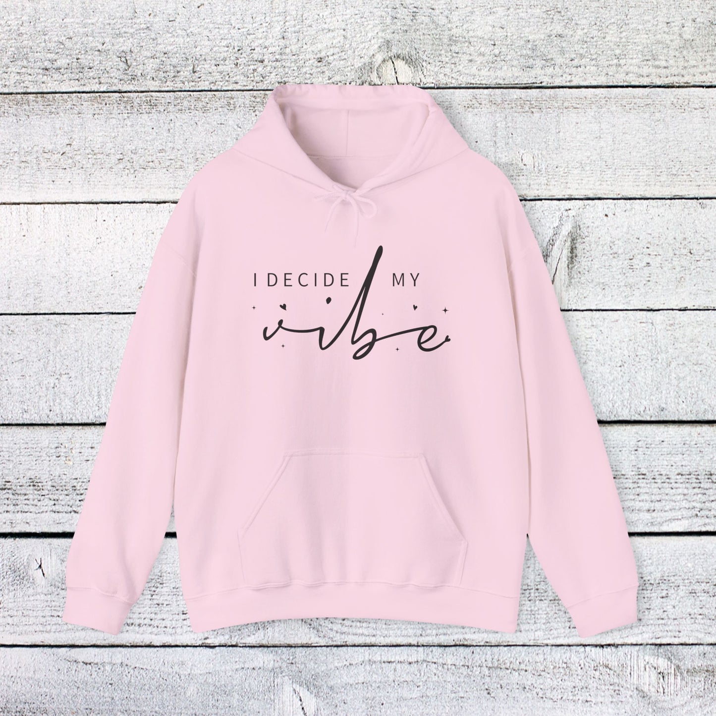 unisex heavy blend™ hooded sweatshirt - i decide my vibe - confidence & control quote