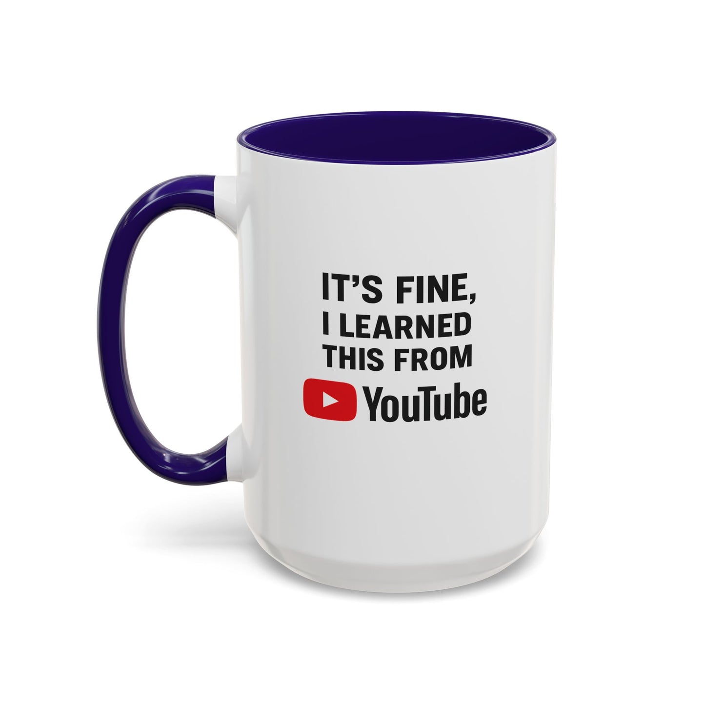 unique colorful mug - perfect for youtube lovers