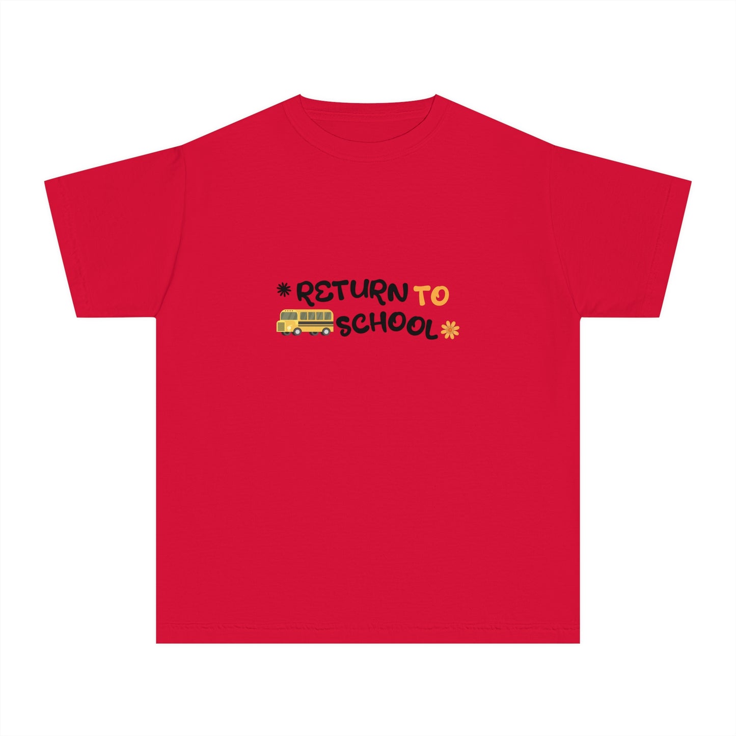 youth t-shirt - return to school 4
