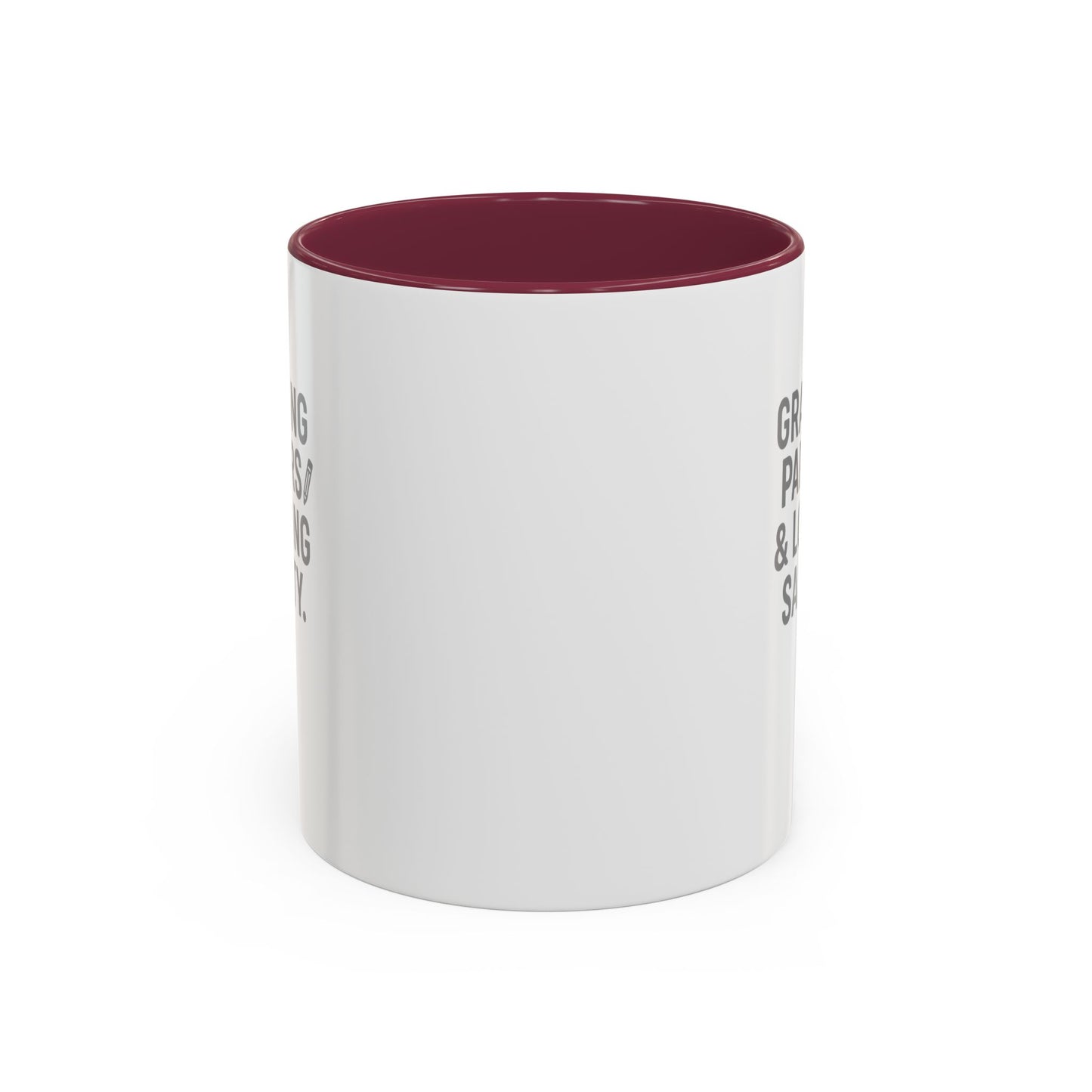 colorful grading papers & losing sanity mug – perfect gift for teachers. teachers with attitude.