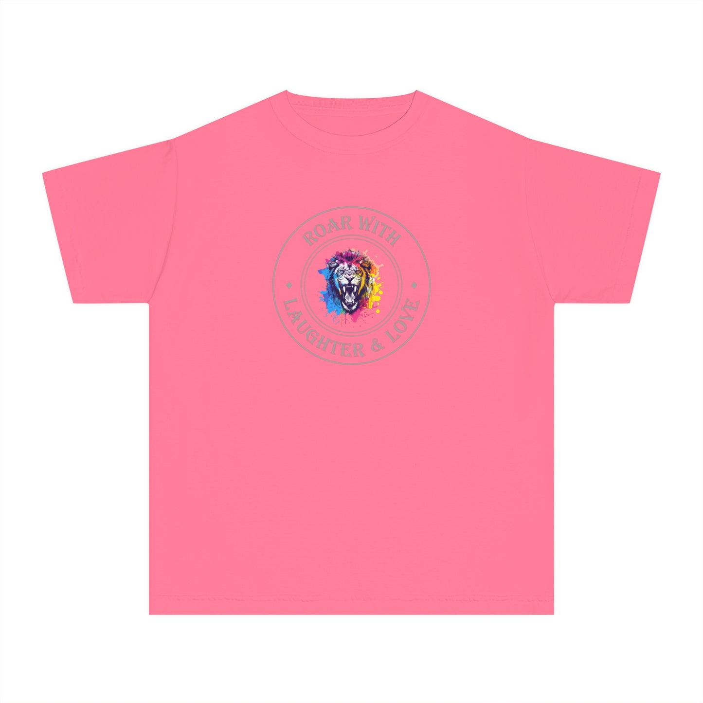 youth t-shirt - lion roar (2)