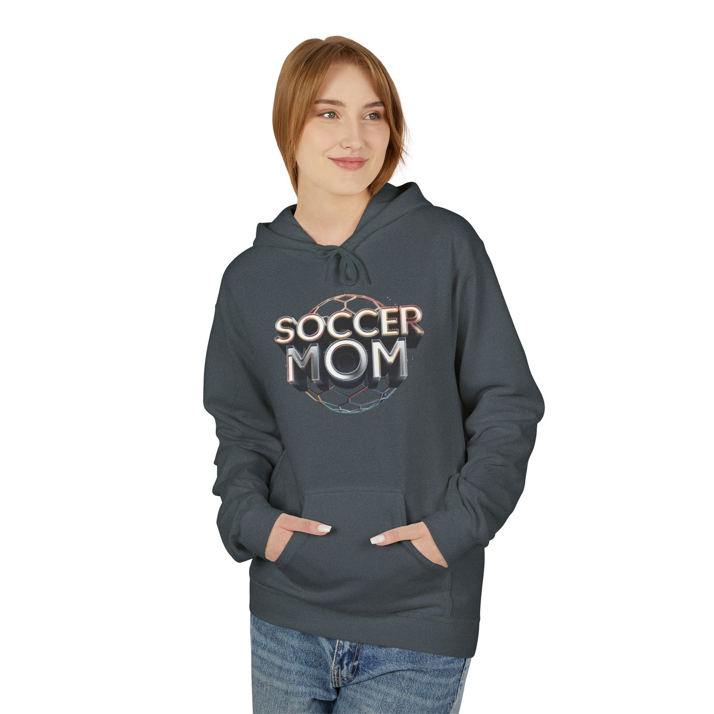 trendy unisex softstyle hoodie - perfect for soccer moms