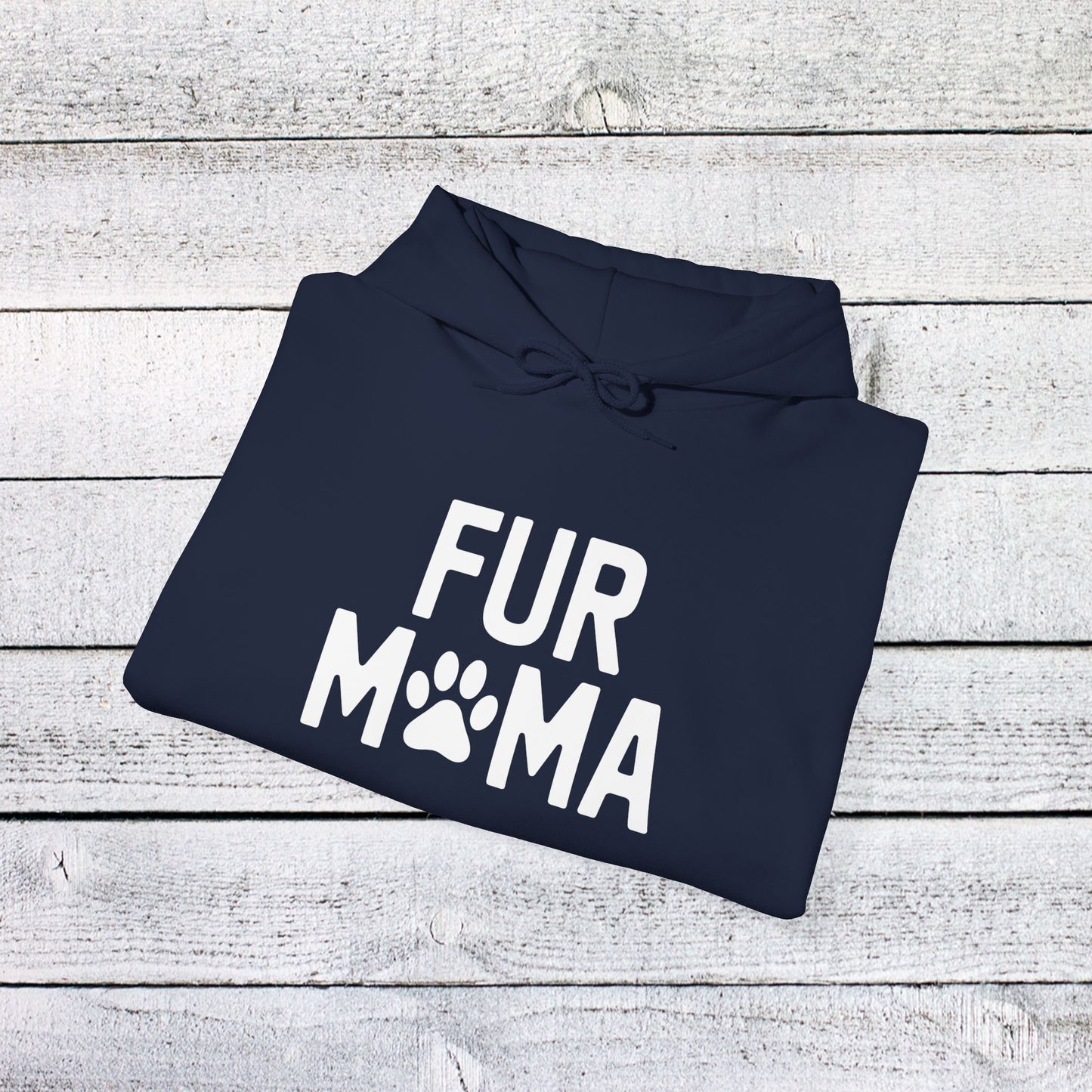 unisex heavy blend™ hooded sweatshirt - fur muma | funny dog lover gift | cute pet quote design