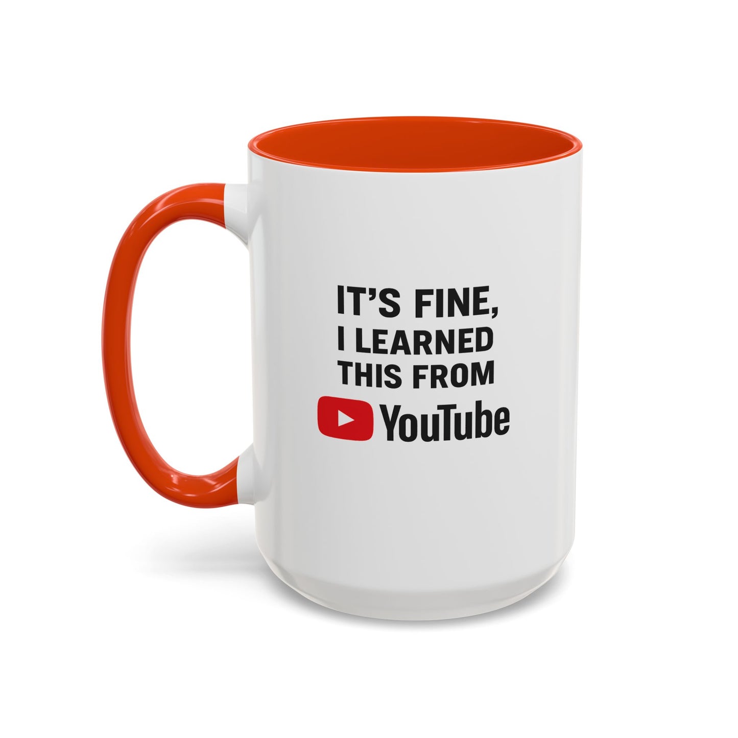 unique colorful mug - perfect for youtube lovers