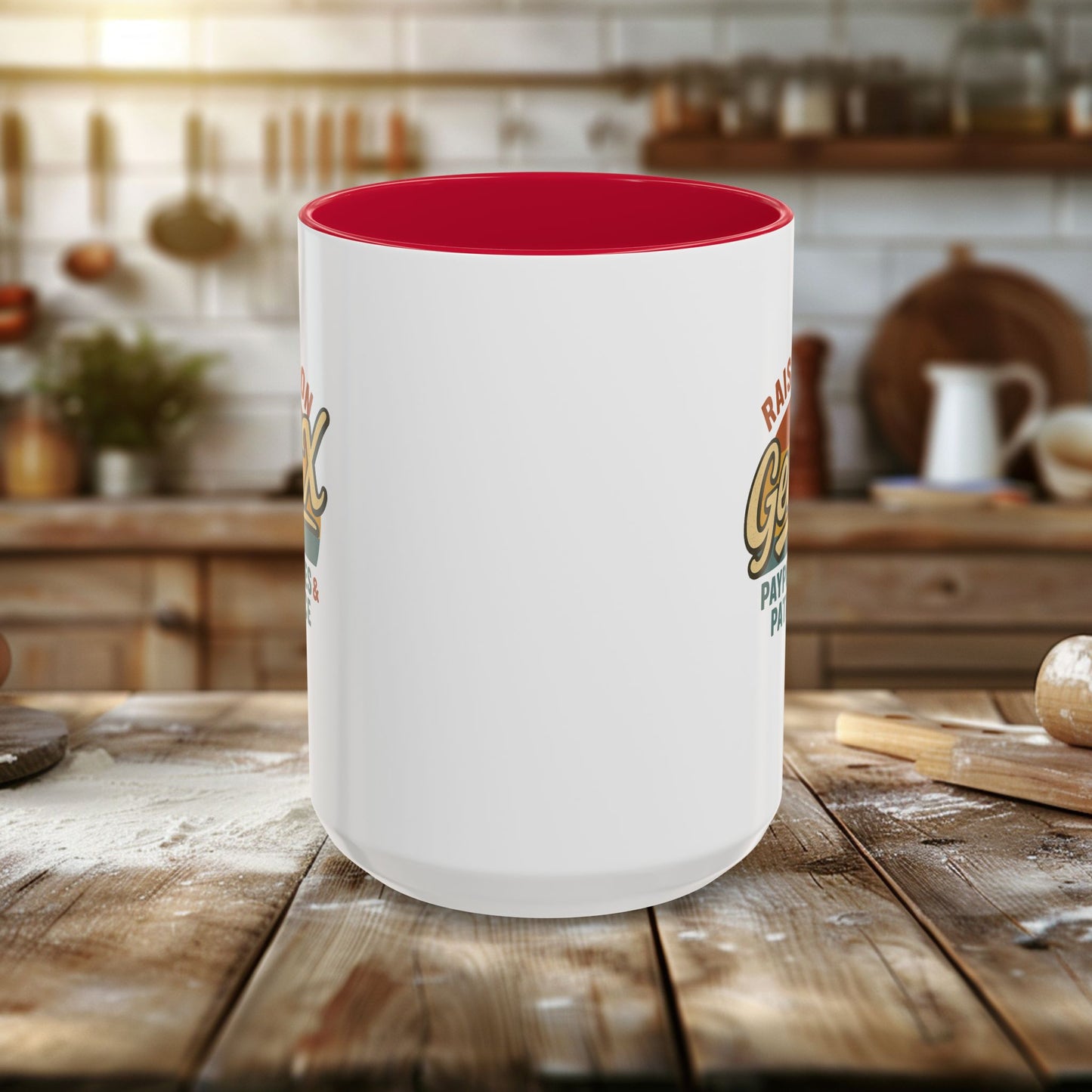 colorful 'raised on gen x' mug - perfect gift for nostalgic coffee lovers