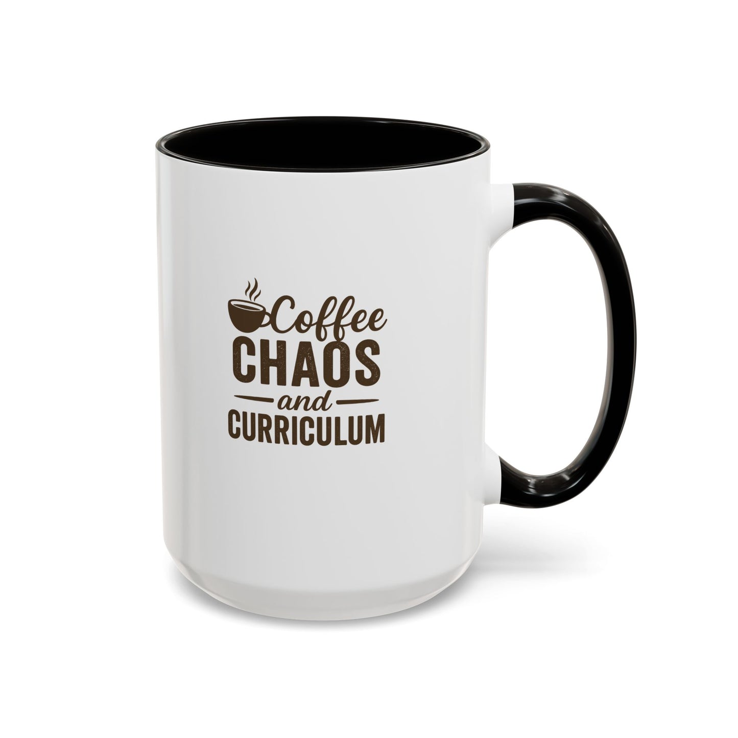 colorful coffee mug - perfect for teachers | teachers with attitude | coffee chaos and curriculum