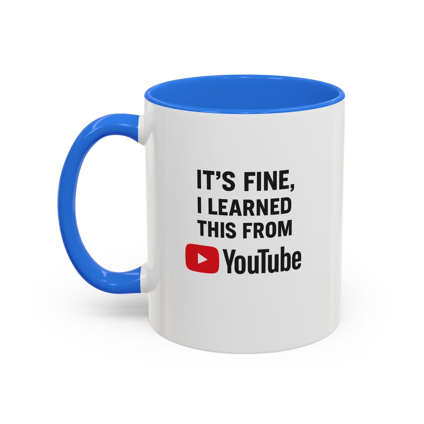 unique colorful mug - perfect for youtube lovers